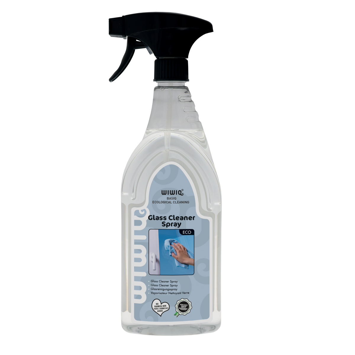 WIWIQ Glass Cleaner Spray - 750ml Sprayflacon