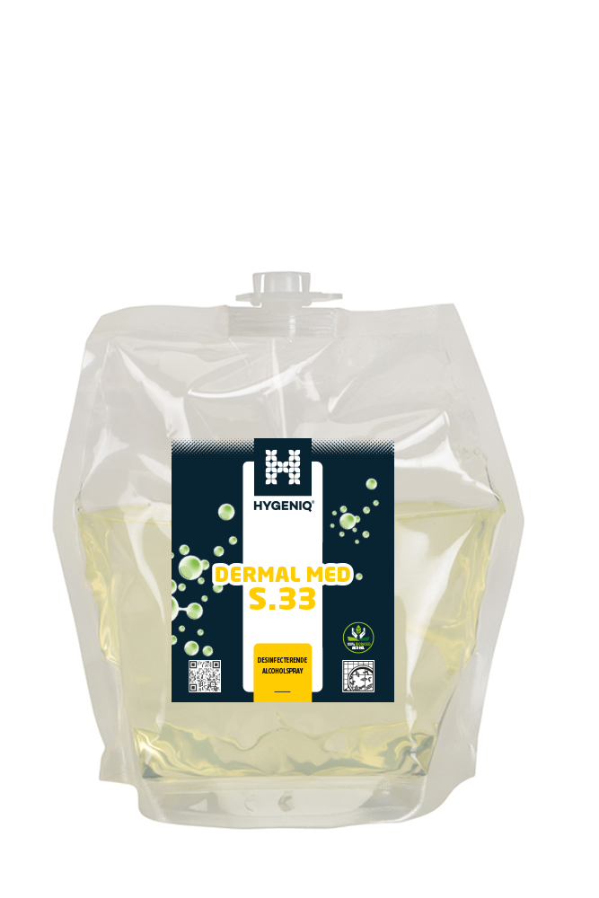 Desinfecterende handspray DERMAL MED S.33 - 800ml pouch